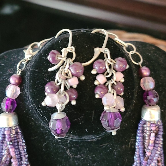 GORGEOUS Artisan necklace & earring set - Picture 2 of 7